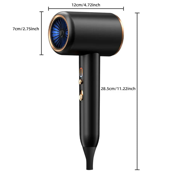 Lisslune | High-performance hair dryer 2400W with cold and warm air function - Ion technology