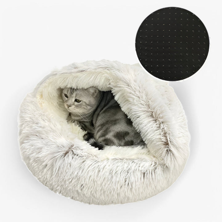 Lisslune | Soft Winter Pet Bed with Washable Cover and Non-Slip Base