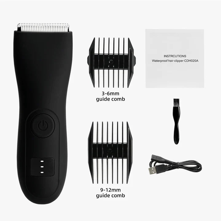 Lisslune | Men's body hair trimmer and women's razor with bikini attachment