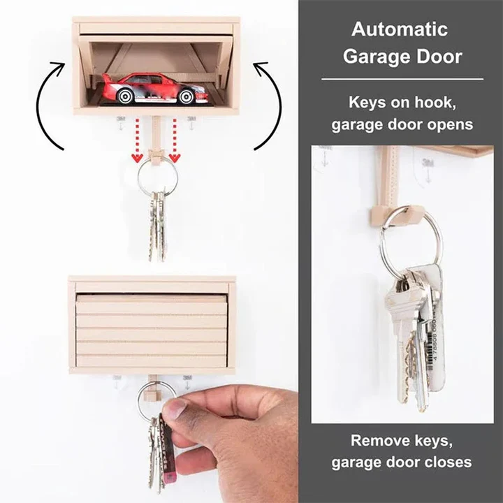 Lisslune | Fun  Wall Car Garage Key Holder