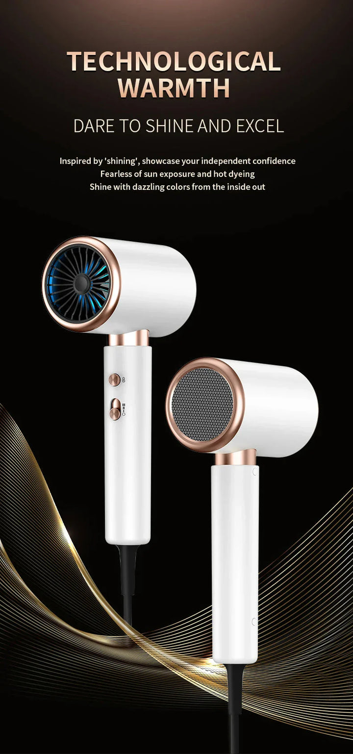 Lisslune | High-performance hair dryer 2400W with cold and warm air function - Ion technology