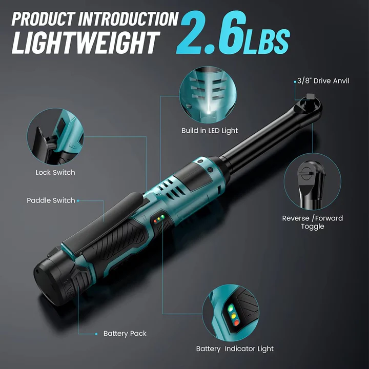 Lisslune | Electric Wrench Ratchet