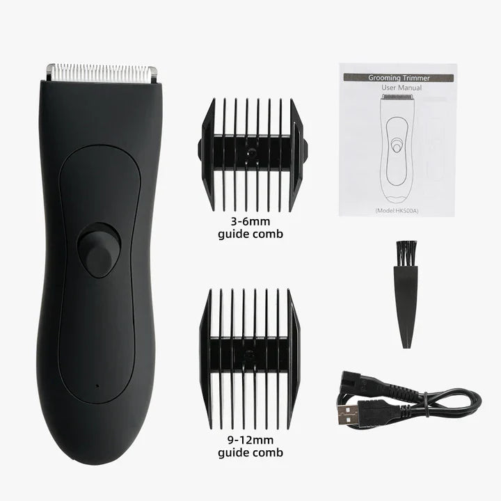 Lisslune | Men's body hair trimmer and women's razor with bikini attachment