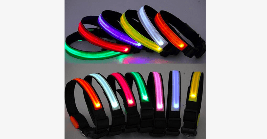 Lisslune | LED Dog Collar – Keep an eye on your pet!