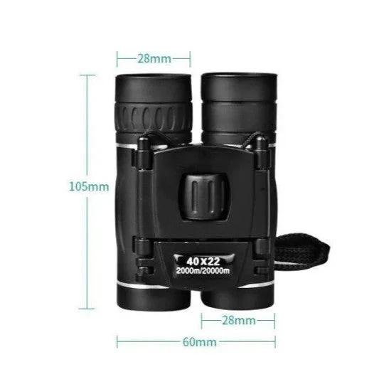 Lisslune | Military HD 40x22 Binoculars Professional Hunting Telescope