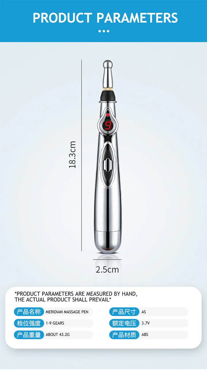 Lisslune | Electronic Acupuncture Pen | Meridian Massage Device for Pain Relief