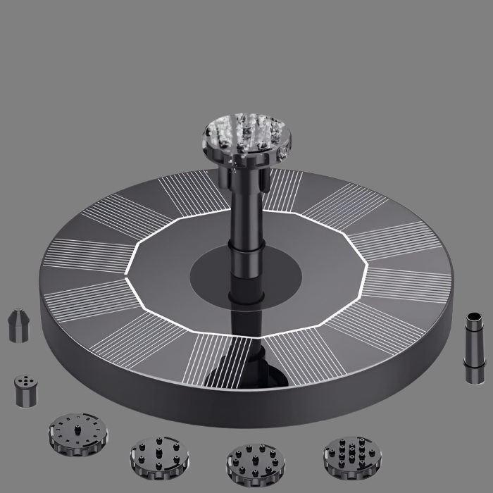 Lisslune | Sophia AquaGlow Solar Fountain – Charming Garden Decorative Fountain