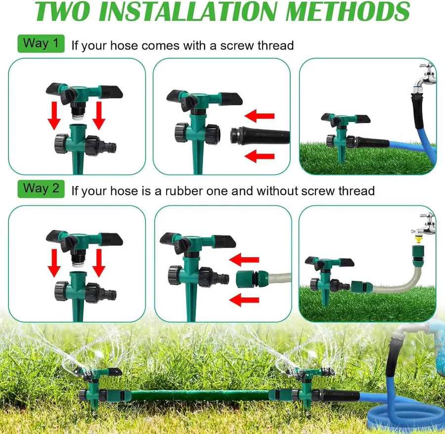 Lisslune | Sprinkler Systems for Gardens 5 Set