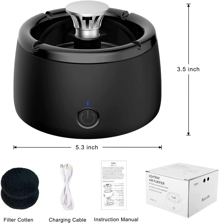 Lisslune | Electric Smokeless Ashtray