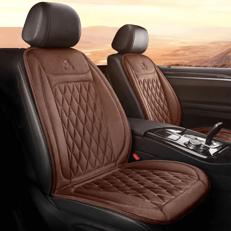 Lisslune | Heated Car Seat Cover | Adjustable Temperature Control 30℃-65℃ for Cars, Trucks & Home Use