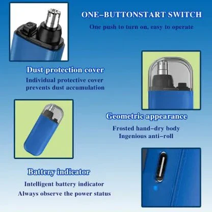 Lisslune | Portable & Rechargeable Nose Hair Trimmer