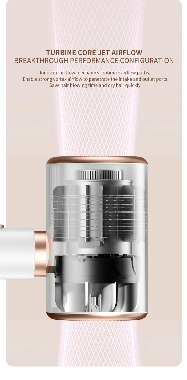 Lisslune | High-performance hair dryer 2400W with cold and warm air function - Ion technology