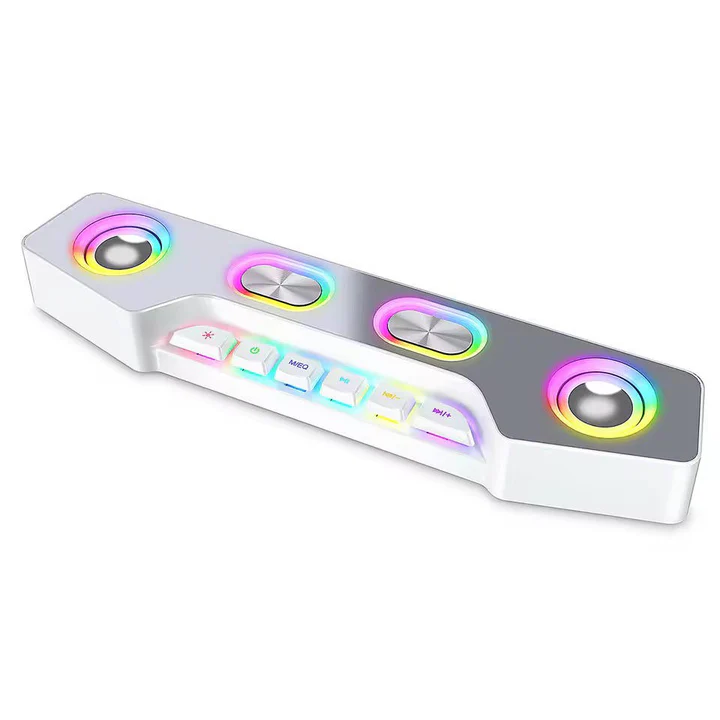 Lisslune | Bluetooth Desktop Speaker with RGB Effects
