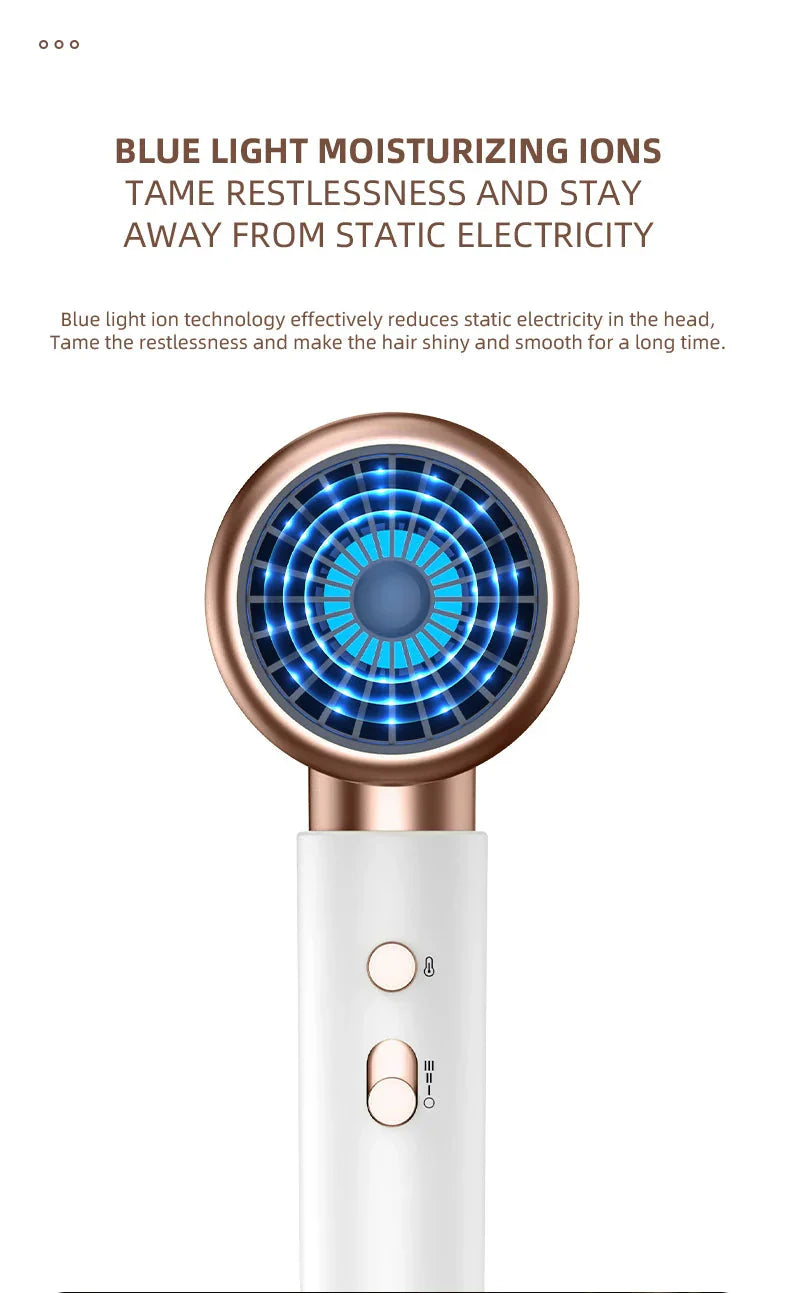 Lisslune | High-performance hair dryer 2400W with cold and warm air function - Ion technology