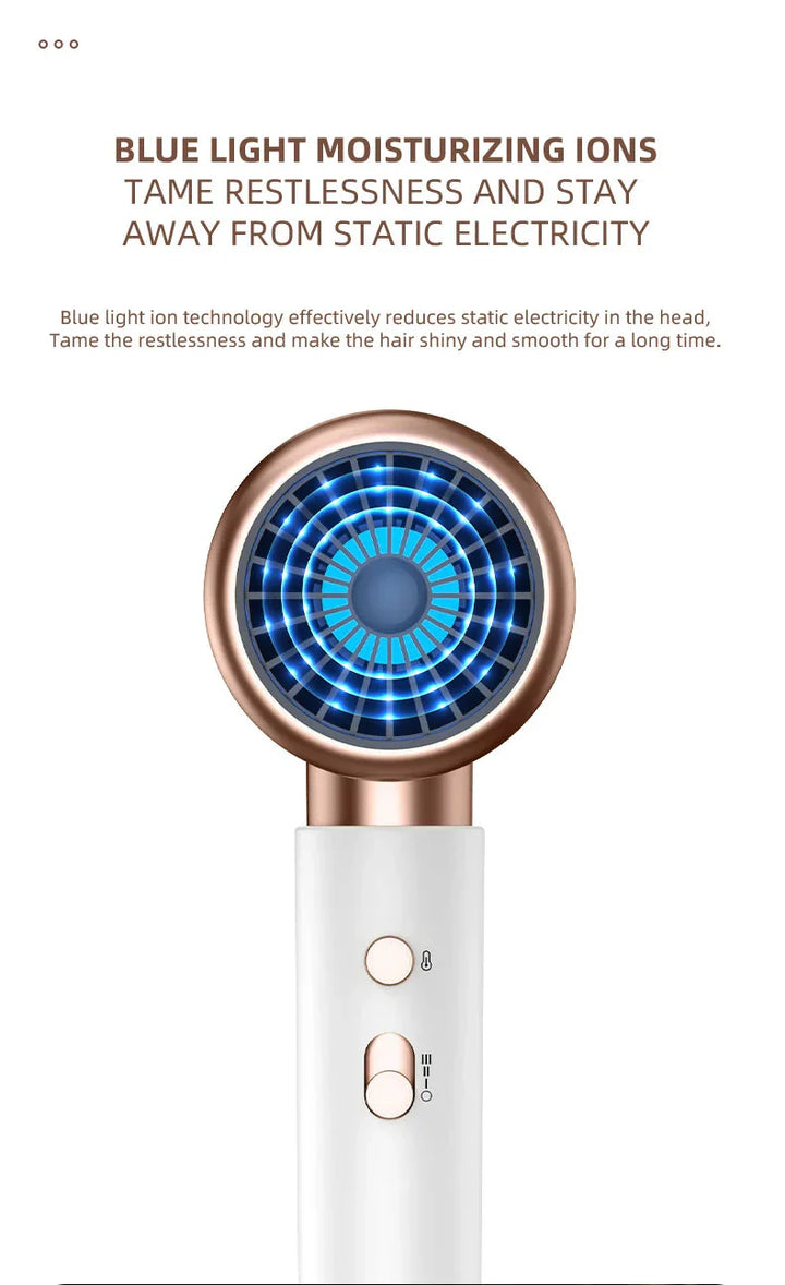 Lisslune | High-performance hair dryer 2400W with cold and warm air function - Ion technology