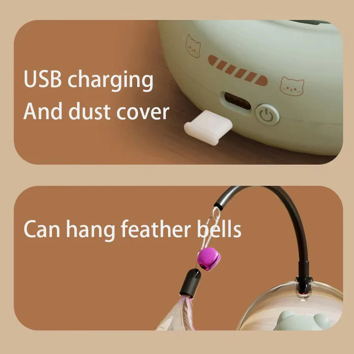 Lisslune | Smart Spaceship Cat Toy