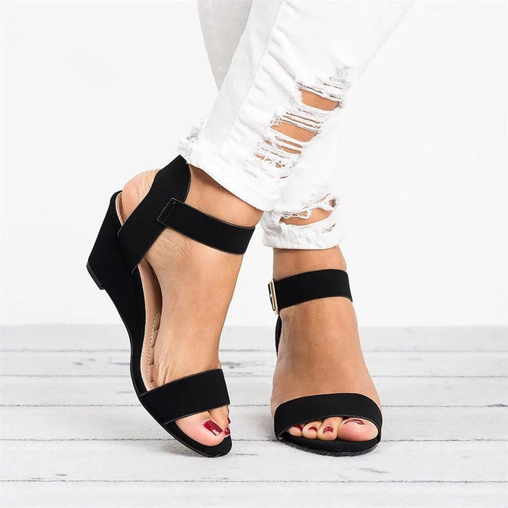 Lisslune | Slip-Resistant High Heel Wedge Sandals