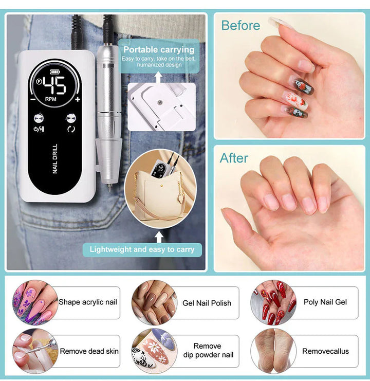 Lisslune | Manicure Set and Nail File for On the Go