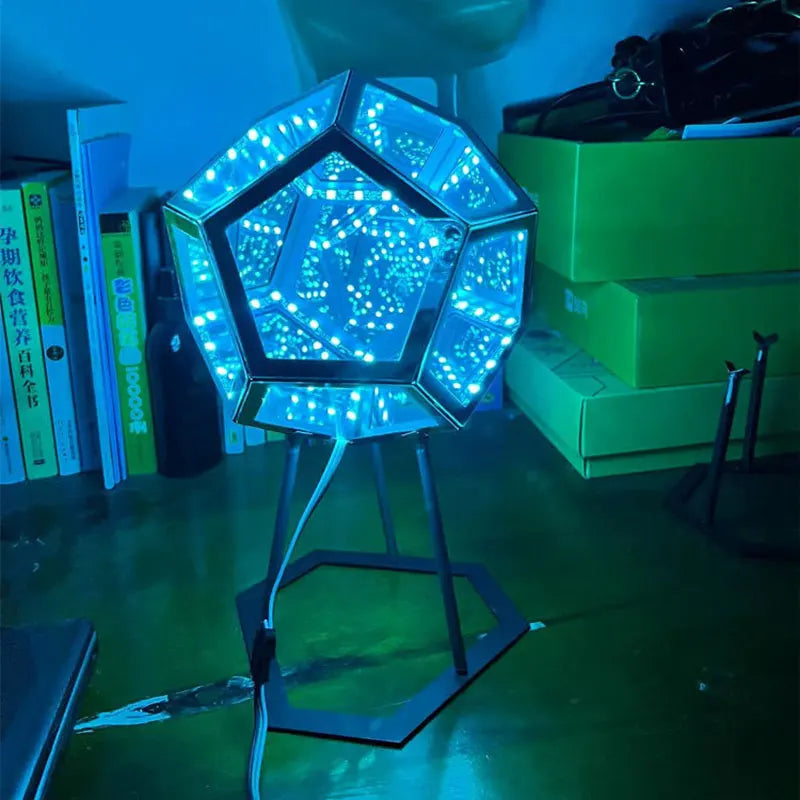 Lisslune | SpectrumOrb - LED Dodecahedron Lamp