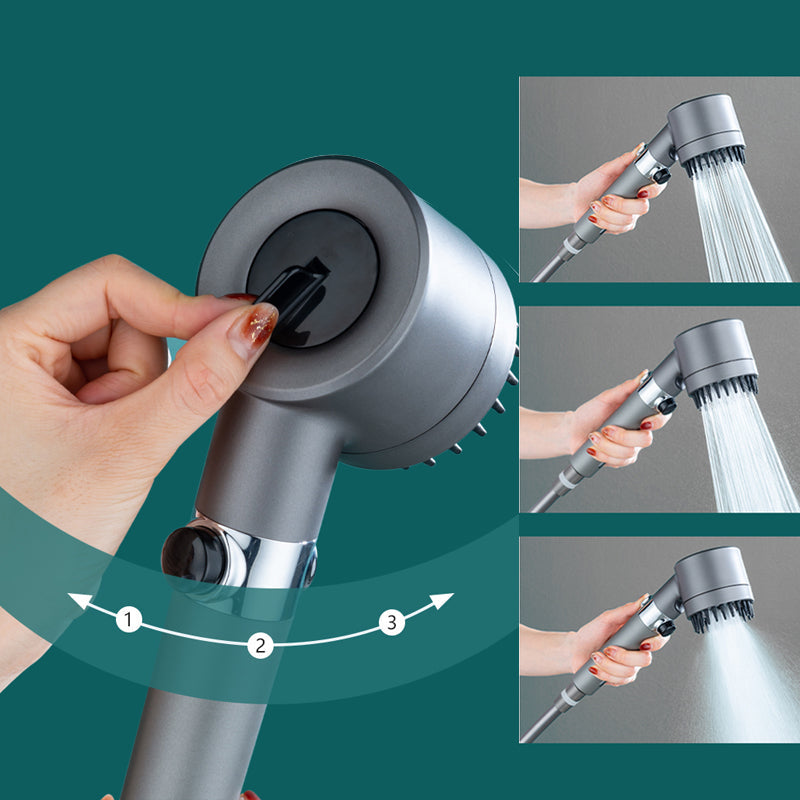 Lisslune | AquaBoost Adjustable High-Pressure Shower Head with Water Filter and 3 Spray Settings