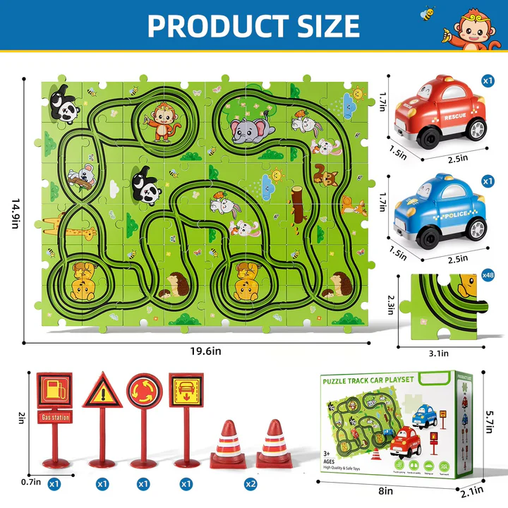 Lisslune | Colorful Learning Puzzle for Kids