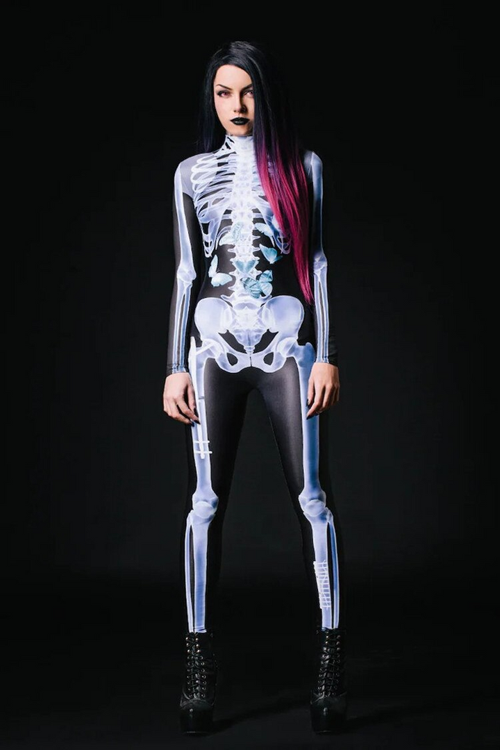 Lisslune | GlowInTheDark BoneCurve Skeleton Costume