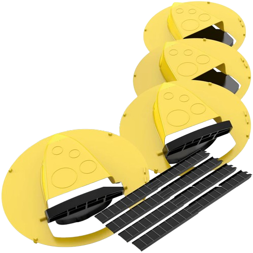 Lisslune | 4-Pack Bucket Lid Mouse Trap