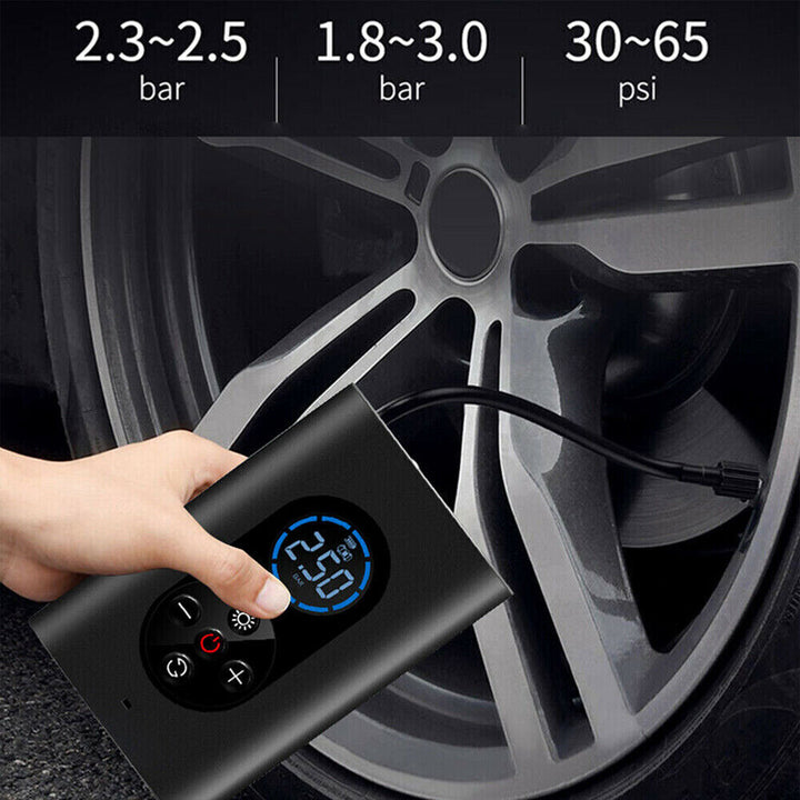 Lisslune | QuickAir: Portable Electric Tyre Inflator