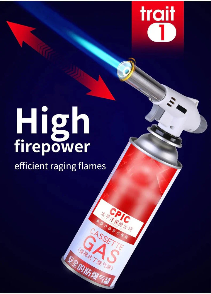 Lisslune | Portable Butane Gas Burner – Perfect for BBQ, Camping & Kitchen