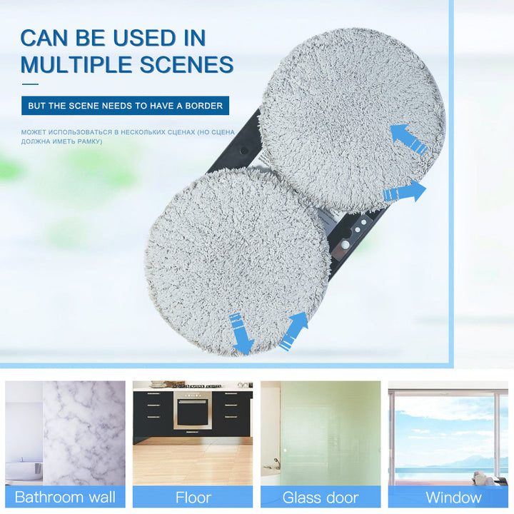 Lisslune | CleanBot Smart Window Cleaner with Remote Control – Streak-Free Glass Cleaning
