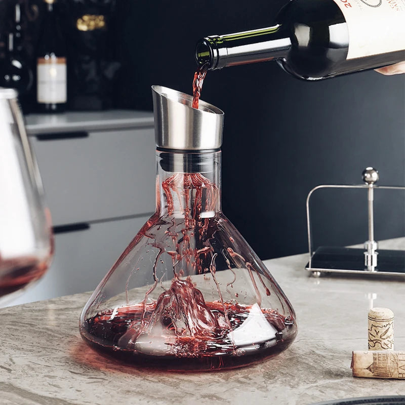 Lisslune | 1500ml wine decanter with aerator