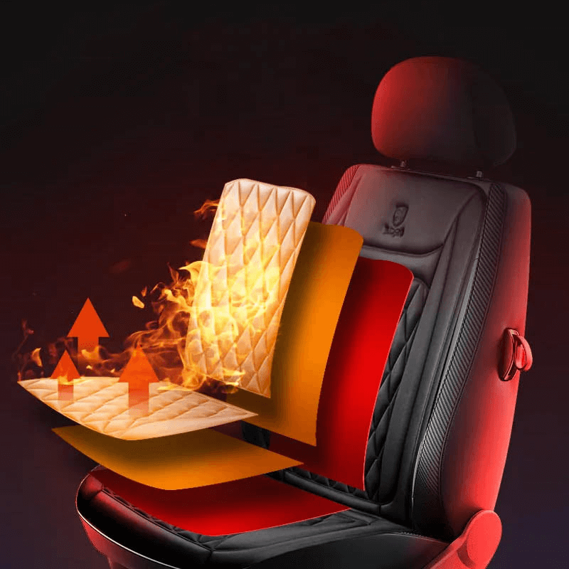 Lisslune | Car Seat Heater with Adjustable Temperature Control – 12V/24V