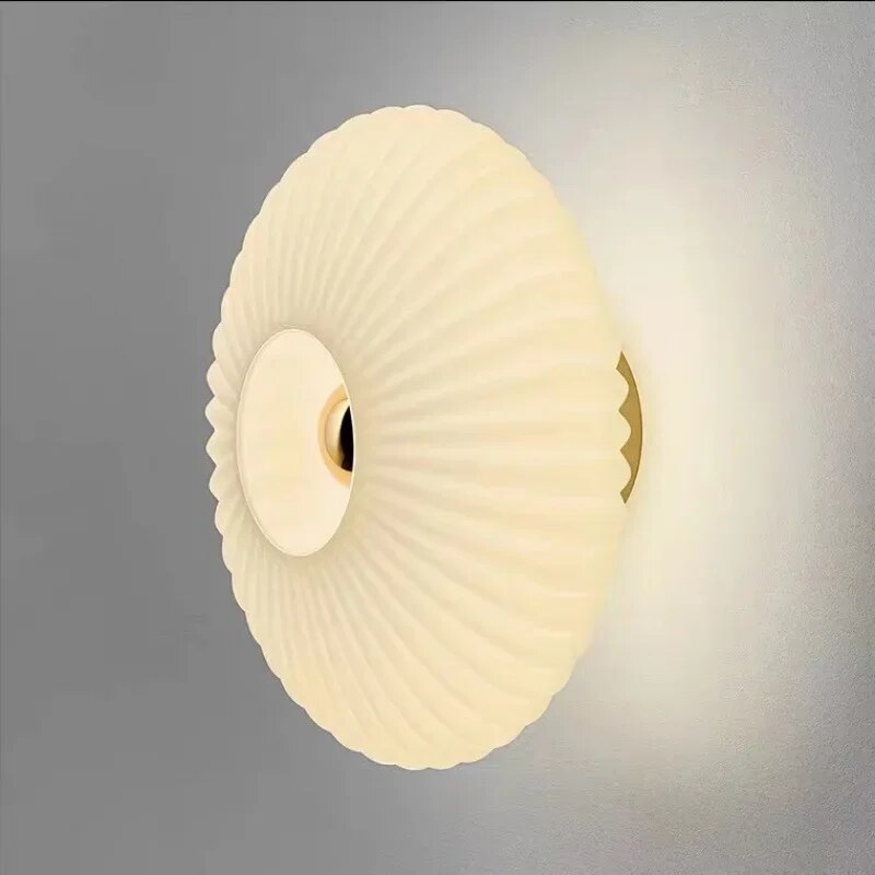 Lisslune | NimbusFlux - Glass Wall Lamp with Wavy Light