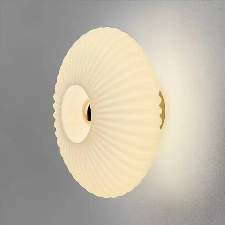 Lisslune | NimbusFlux - Glass Wall Lamp with Wavy Light
