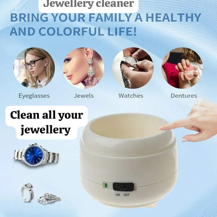 Lisslune | Professional Ultrasonic Jewelry Cleaning Device