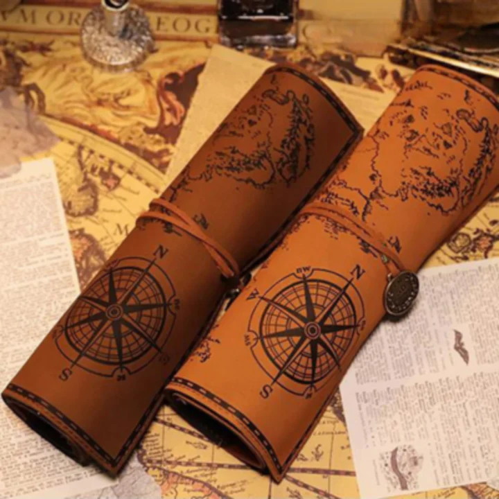 Lisslune | Vintage Leather Pencil Case