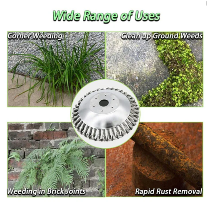Lisslune | Carbon Steel Weed Brush & Trimmer