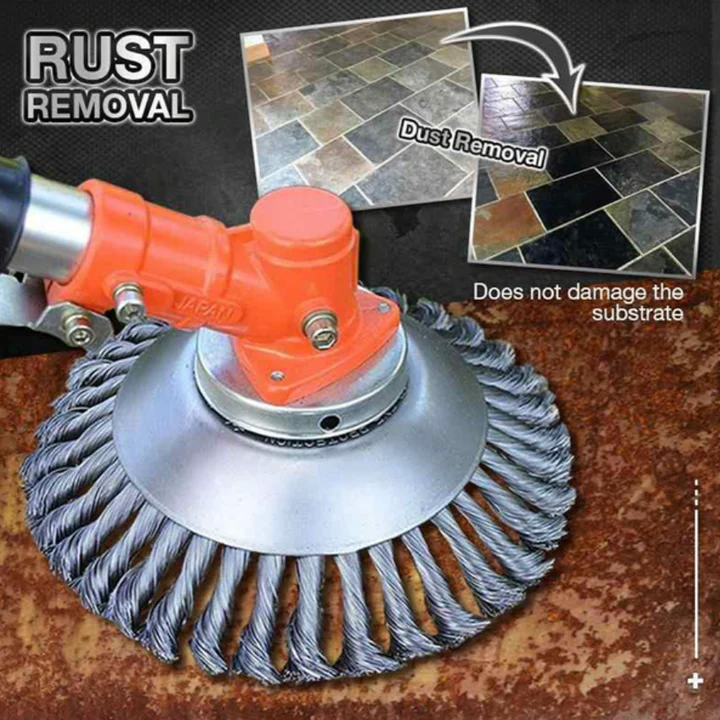 Lisslune | Carbon Steel Weed Brush & Trimmer