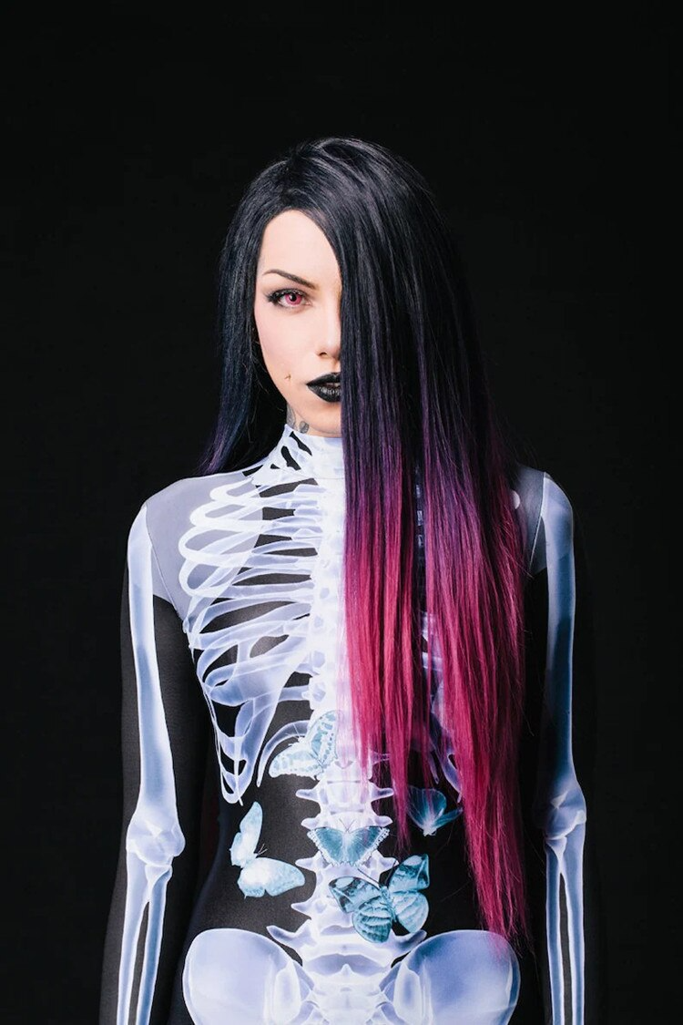 Lisslune | GlowInTheDark BoneCurve Skeleton Costume