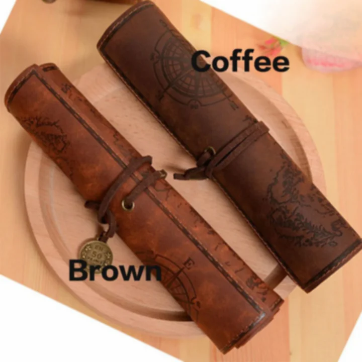 Lisslune | Vintage Leather Pencil Case