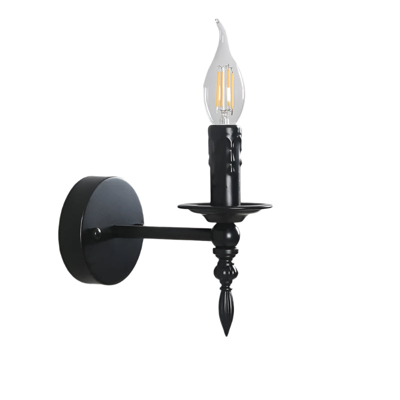 Lisslune | NoirCandle Wall lamp – Elegant black wall lamp