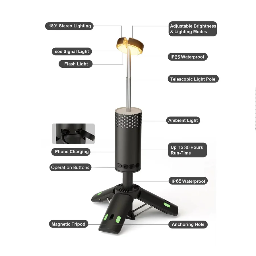 Lisslune | Camping Lights Rechargeable