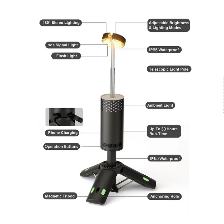 Lisslune | Camping Lights Rechargeable