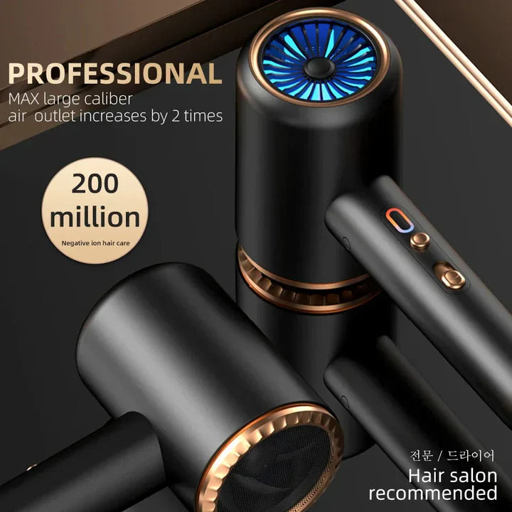 Lisslune | High-performance hair dryer 2400W with cold and warm air function - Ion technology