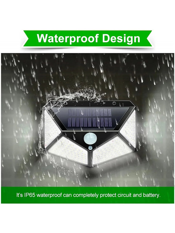 Lisslune | Versatile solar light - Weatherproof LED outdoor lamp with motion sensor