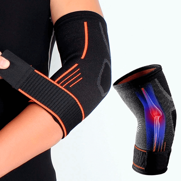 Lisslune | Adjustable Elbow Support – Compression Brace with Velcro Closure
