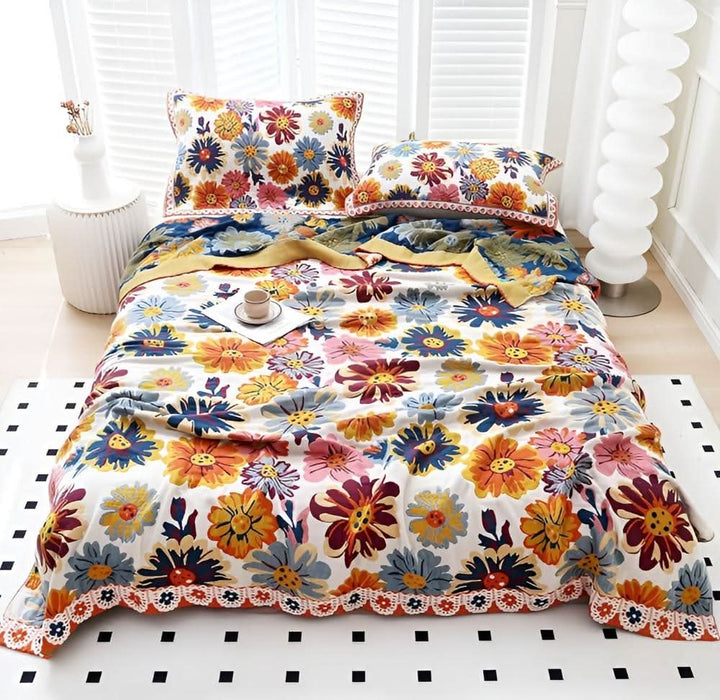 Lisslune | BloomBright - Soft Fabric Blanket