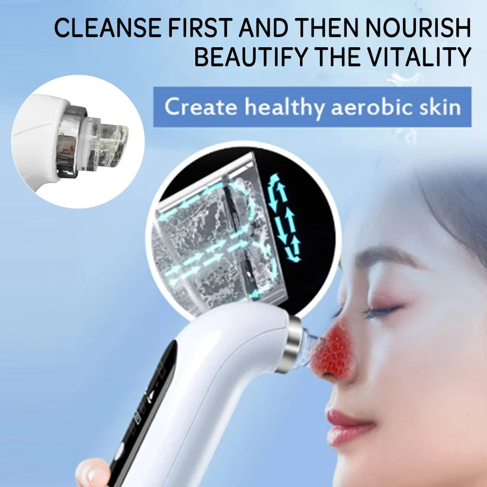 Lisslune | Professional Nose Blackhead Remover Vacuum - Deep Cleansing with Suction Technology