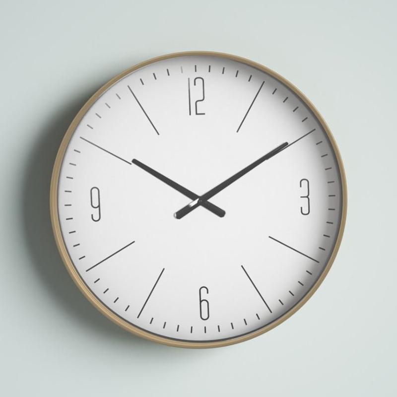 Lisslune | Luxetick - Wall clock with golden elegance