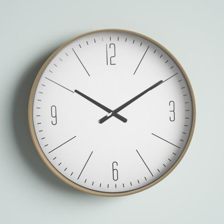 Lisslune | Luxetick - Wall clock with golden elegance